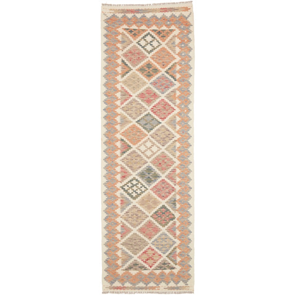 Tappeto Kilim Afghanistan marrone 78x246
