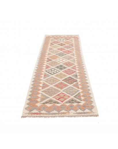 Tappeto Kilim Afghanistan marrone 78x246