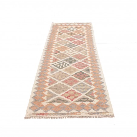 Tappeto Kilim Afghanistan marrone 78x246