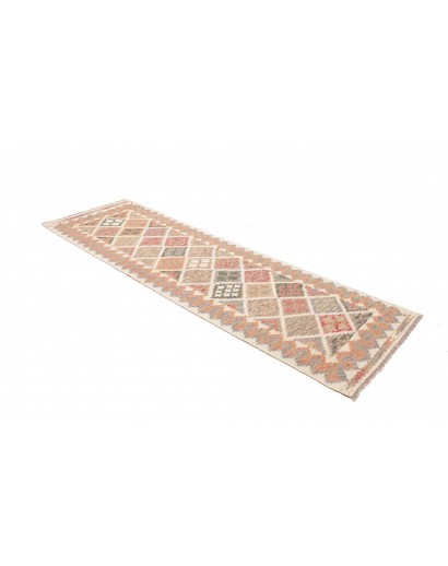 Tappeto Kilim Afghanistan marrone 78x246