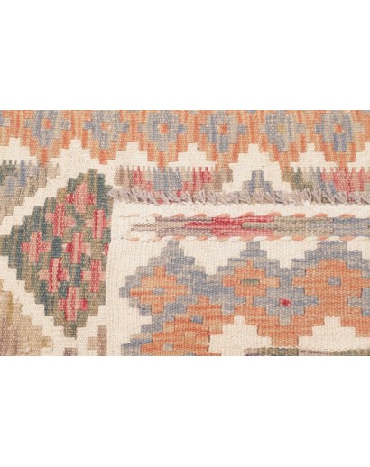 Tappeto Kilim Afghanistan marrone 78x246