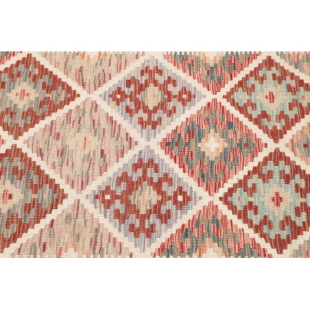 Tappeto Kilim Afghanistan beige marrone 74x245