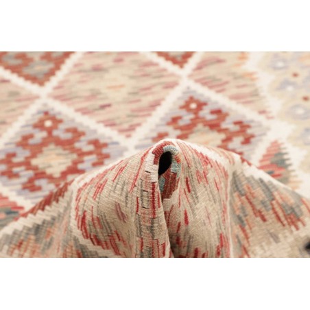 Tappeto Kilim Afghanistan beige marrone 74x245