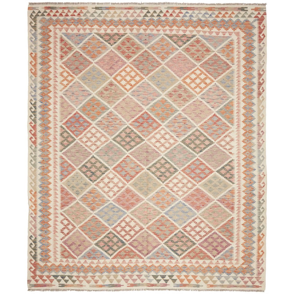 Tappeto Kilim Afghanistan marrone 240x287