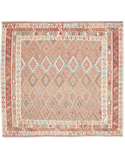 Tappeto Kilim Afghanistan marrone beige 260x239