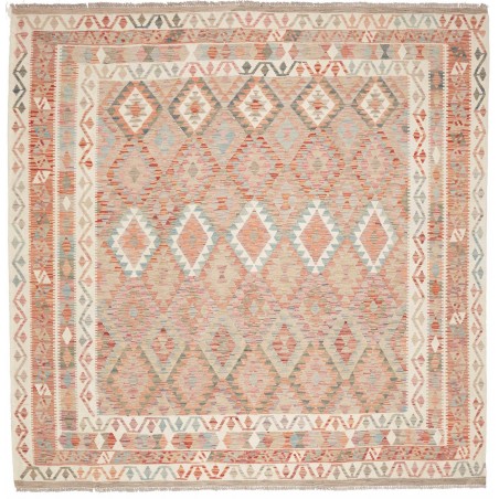 Tappeto Kilim Afghanistan marrone 251x246