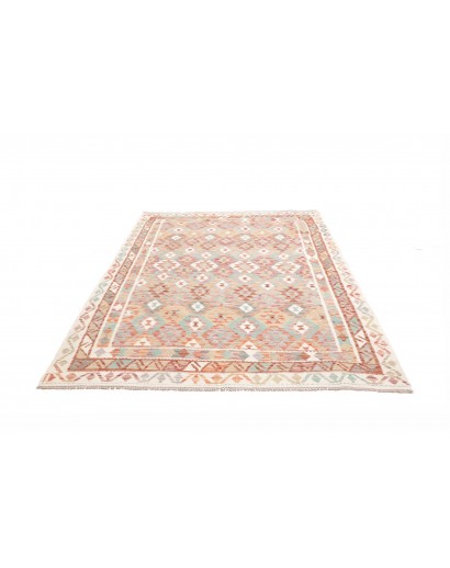 Tappeto Kilim Afghanistan bianco 171x228