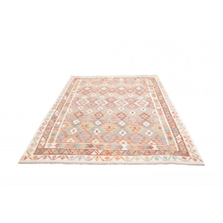 Tappeto Kilim Afghanistan bianco 171x228