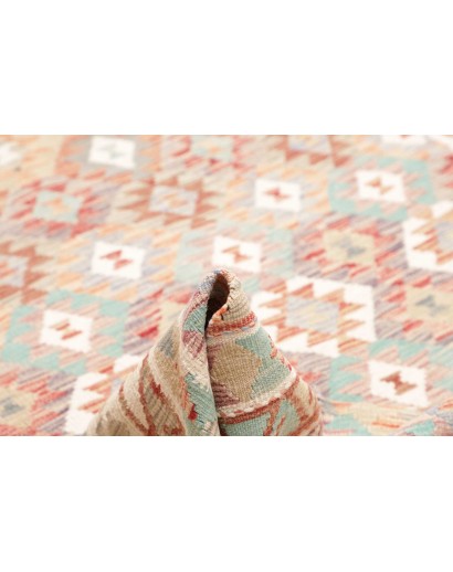 Tappeto Kilim Afghanistan bianco 171x228