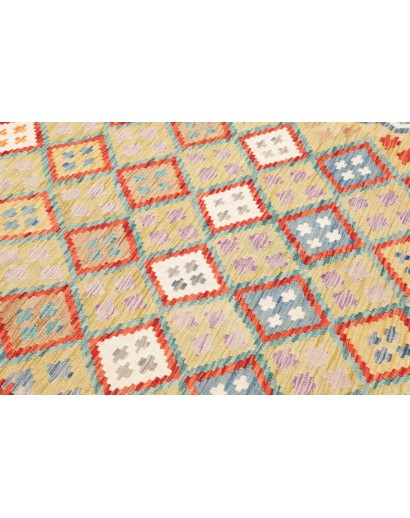 Tappeto Kilim Afghanistan marrone 178x251