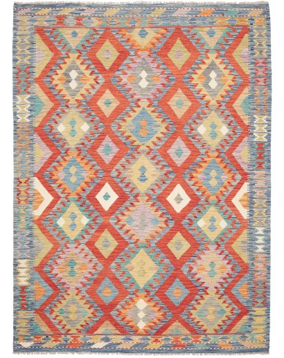 Tappeto Kilim Afghanistan marrone 177x243