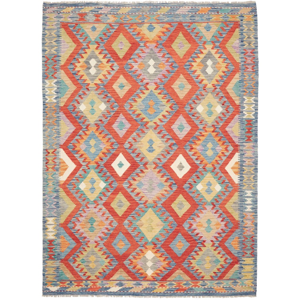 Tappeto Kilim Afghanistan marrone 177x243
