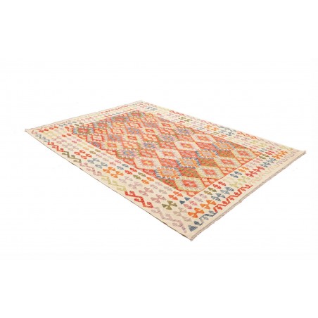 Tappeto Kilim Afghanistan giallo 187x250