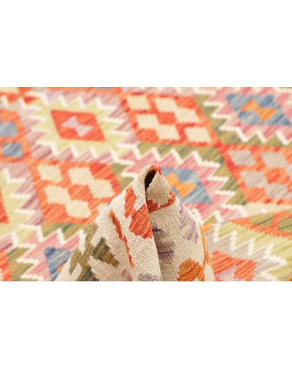 Tappeto Kilim Afghanistan giallo 187x250