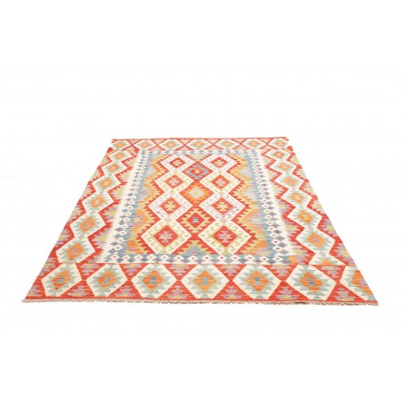 Tappeto Kilim Afghanistan beige marrone 171x242