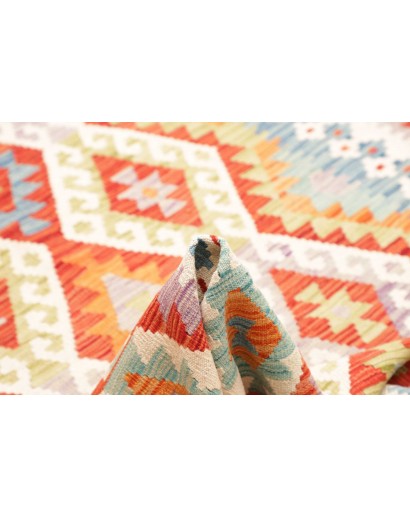 Tappeto Kilim Afghanistan beige marrone 171x242