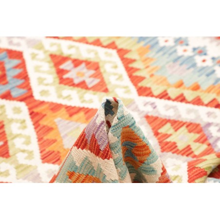 Tappeto Kilim Afghanistan beige marrone 171x242