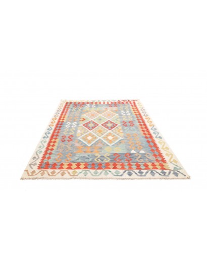 Tappeto Kilim Afghanistan beige rosso 178x242