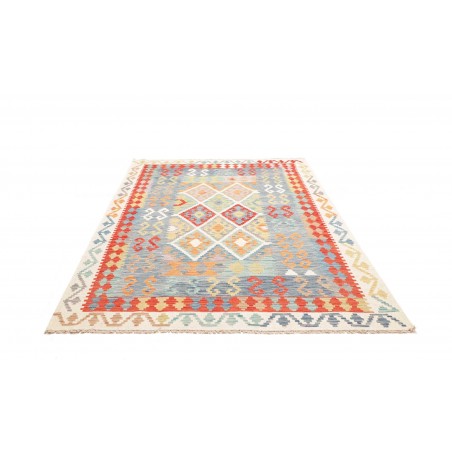 Tappeto Kilim Afghanistan beige rosso 178x242