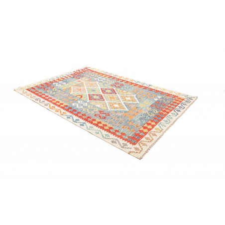 Tappeto Kilim Afghanistan beige rosso 178x242