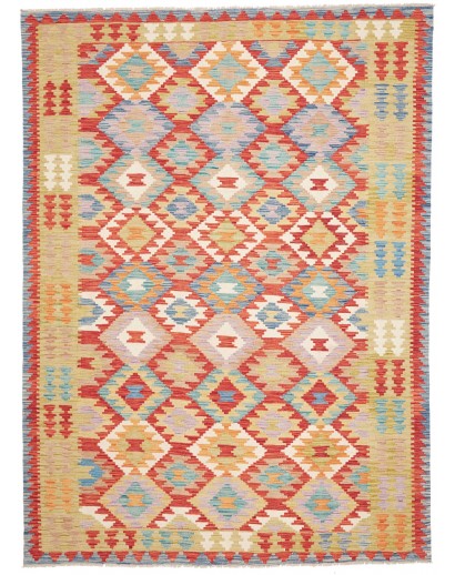 Tappeto Kilim Afghanistan marrone 180x244