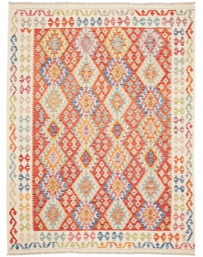 Tappeto Kilim Afghanistan giallo 180x239