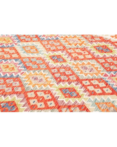 Tappeto Kilim Afghanistan giallo 180x239