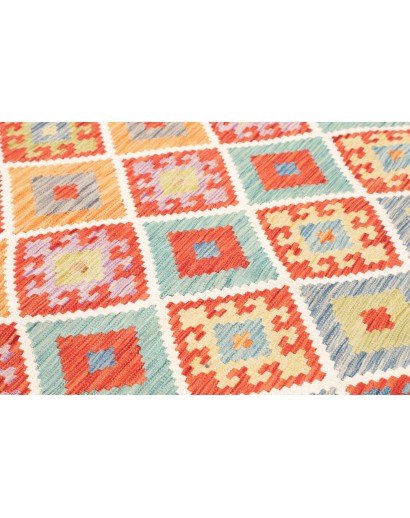 Tappeto Kilim Afghanistan marrone 175x246