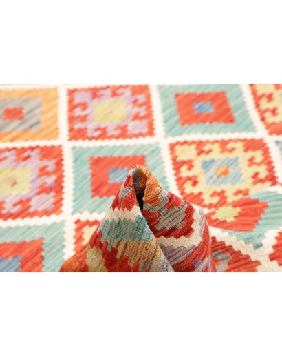 Tappeto Kilim Afghanistan marrone 175x246