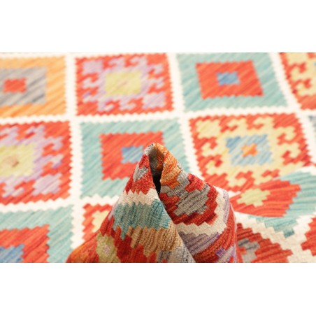 Tappeto Kilim Afghanistan marrone 175x246