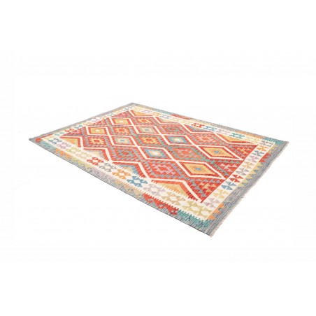 Tappeto Kilim Afghanistan beige grigio 178x241