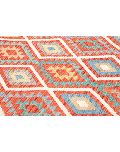 Tappeto Kilim Afghanistan beige grigio 178x241