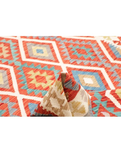 Tappeto Kilim Afghanistan beige grigio 178x241