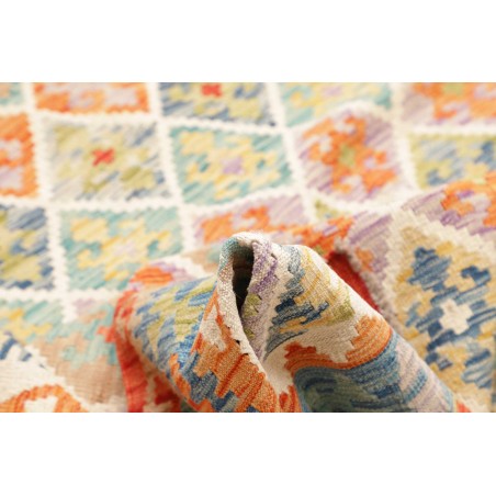 Tappeto Kilim Afghanistan beige grigio 175x235