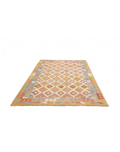 Tappeto Kilim Afghanistan marrone 176x241