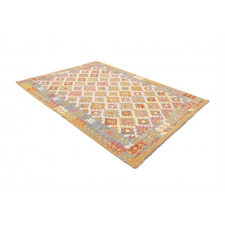 Tappeto Kilim Afghanistan marrone 176x241
