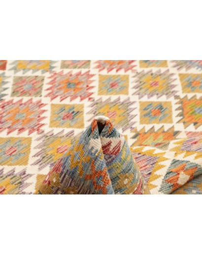 Tappeto Kilim Afghanistan marrone 176x241