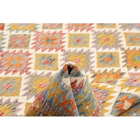 Tappeto Kilim Afghanistan marrone 176x241