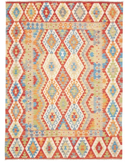 Tappeto Kilim Afghanistan marrone 177x237