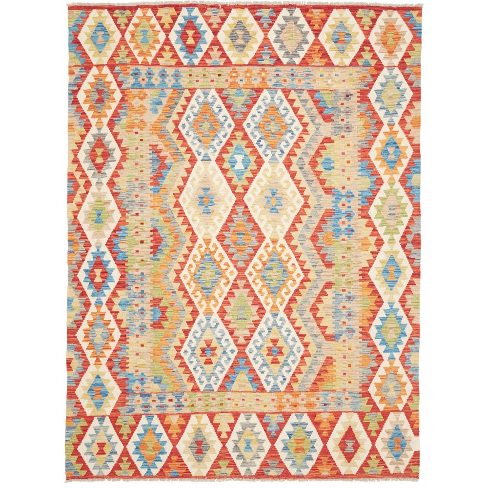 Tappeto Kilim Afghanistan marrone 177x237