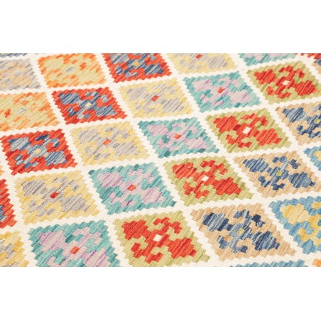 Tappeto Kilim Afghanistan beige rosso 175x235