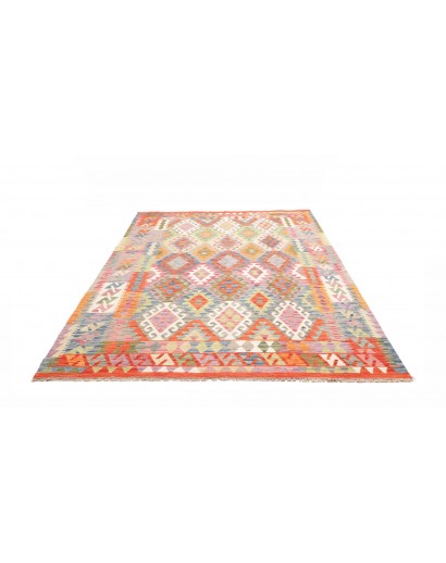 Tappeto Kilim Afghanistan marrone 181x250