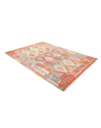 Tappeto Kilim Afghanistan marrone 181x250