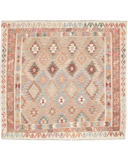Tappeto Kilim Afghanistan marrone 208x192