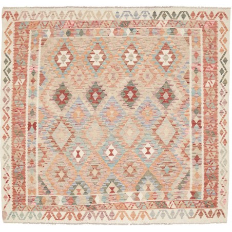 Tappeto Kilim Afghanistan marrone 208x192