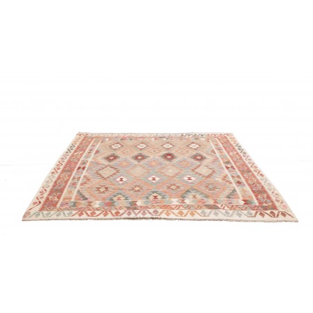 Tappeto Kilim Afghanistan marrone 208x192