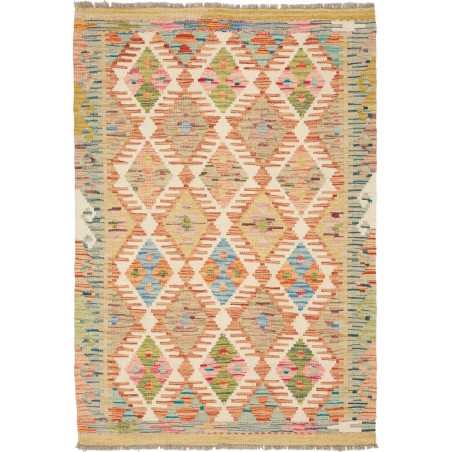 Tappeto Kilim Afghanistan marrone 84x120