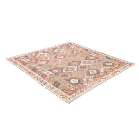 Tappeto Kilim Afghanistan marrone 196x195