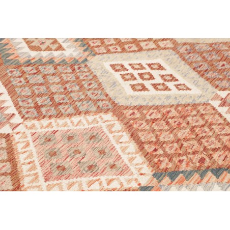 Tappeto Kilim Afghanistan marrone 204x203