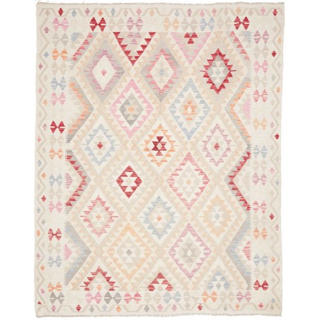 Tappeto Kilim Afghanistan bianco 184x232